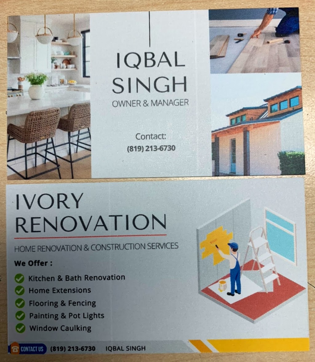 Ivory Renovation | 82 Oldhill St, Richmond Hill, ON L4C 9V1, Canada | Phone: (819) 213-6730