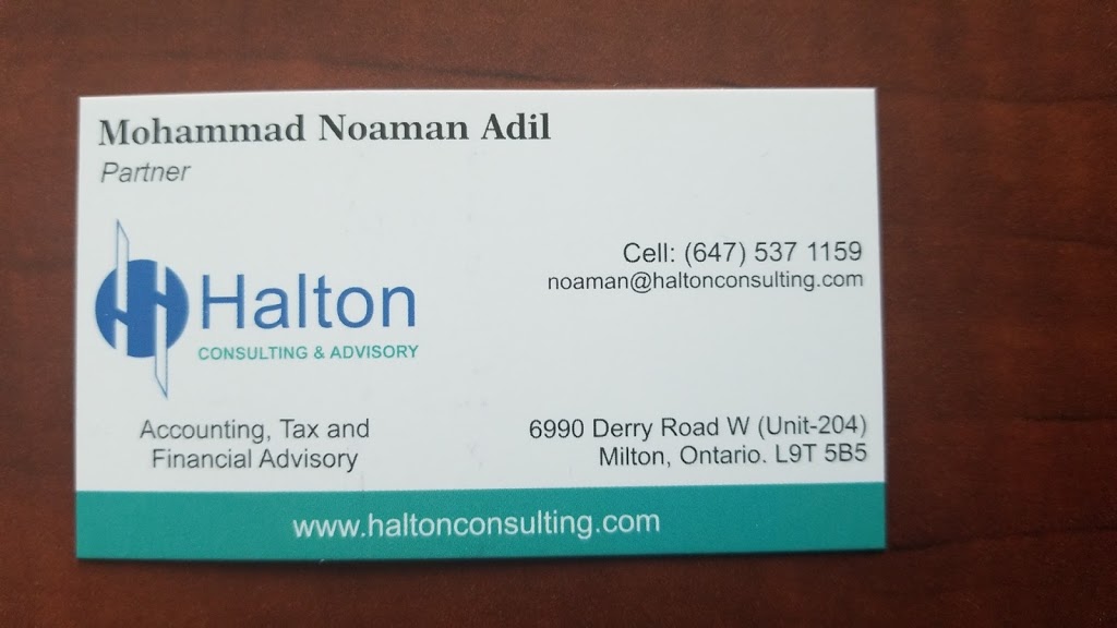 Halton Consulting & Advisory Ltd | 6990 Derry Rd W, Milton, ON L9T 7H3, Canada | Phone: (647) 537-1159