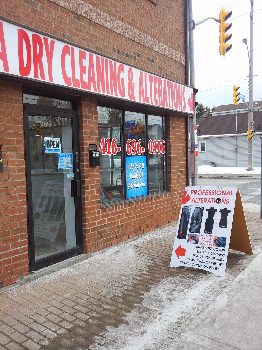 canada dry cleaning and alteration | 1349 Woodbine Ave, East York, ON M4C 4G5, Canada | Phone: (416) 696-0906