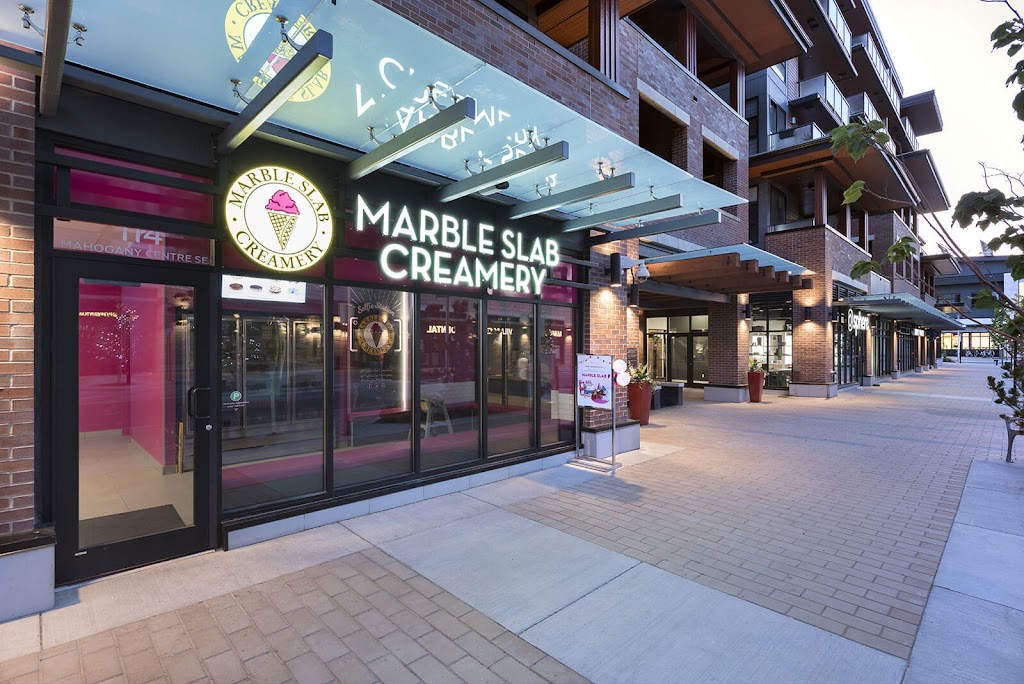 Marble Slab Creamery | 114 Mahogany Centre SE, Calgary, AB T3M 2V6, Canada | Phone: (587) 620-9985