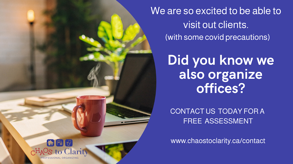 Chaos to Clarity Professional Organizing | 1232 Guelph Line, Burlington, ON L7P 2S9, Canada | Phone: (905) 484-6958