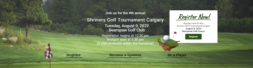 Shriners Golf Calgary | 5225 101 St NW, Calgary, AB T3L 1S4, Canada | Phone: (403) 669-4154
