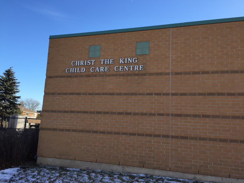 Christ the King Child Care Centre | 329 Valleymede Dr, Richmond Hill, ON L4B 2E1, Canada | Phone: (905) 771-6247