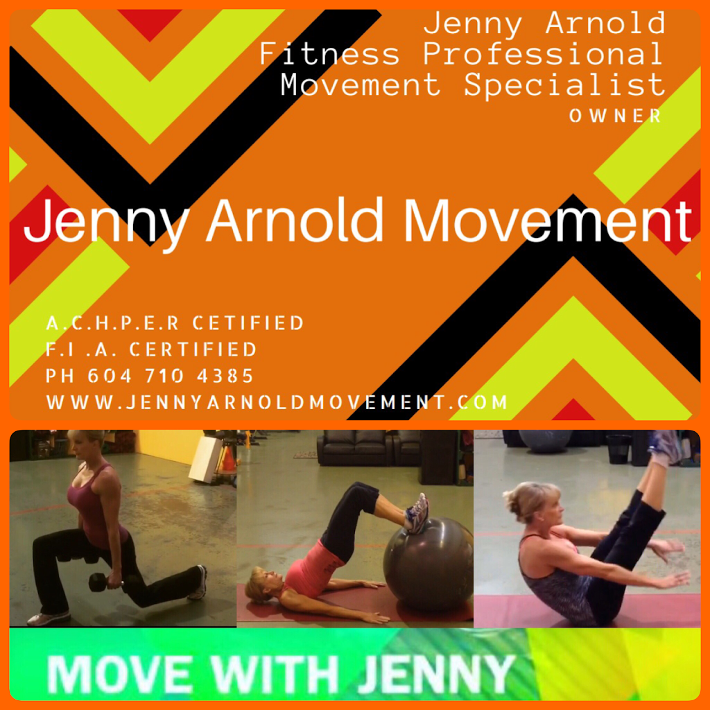 Jenny Arnold Movement | 11435 201a St #4, Maple Ridge, BC V2X 0Y3, Canada | Phone: (604) 710-4385