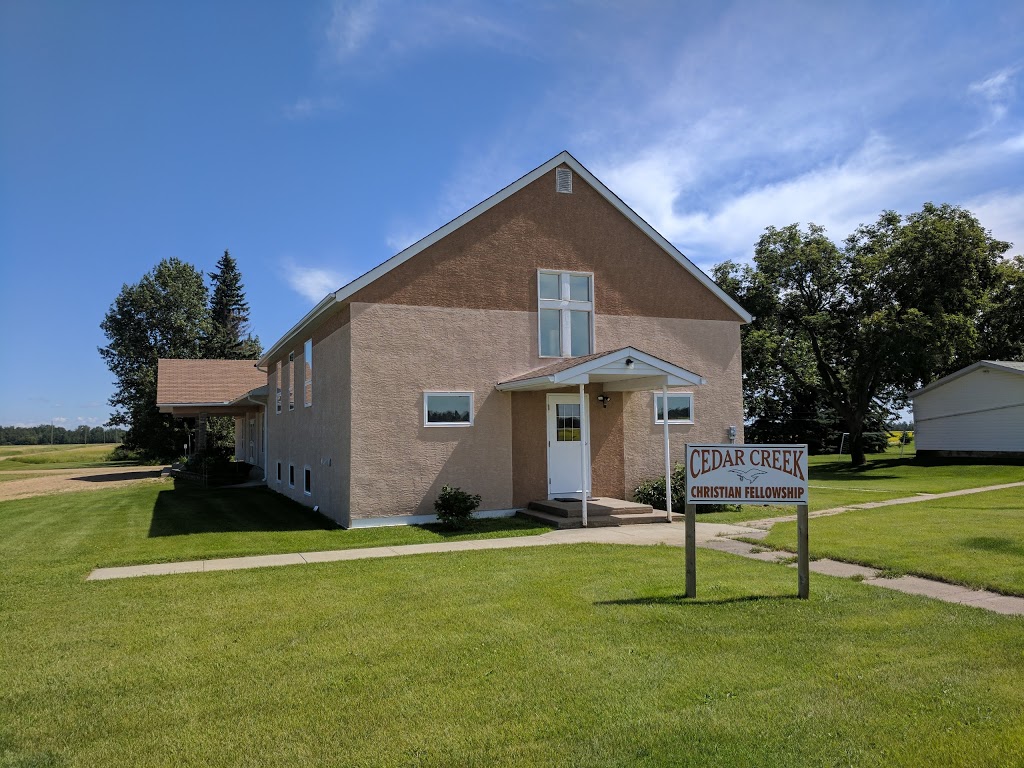 Cedar Creek Christian Fellowship | Range Road 13 & Township Road 624, Westlock County, AB T0G 1H0, Westlock County, AB T0G 0S0, Canada | Phone: (780) 287-8551