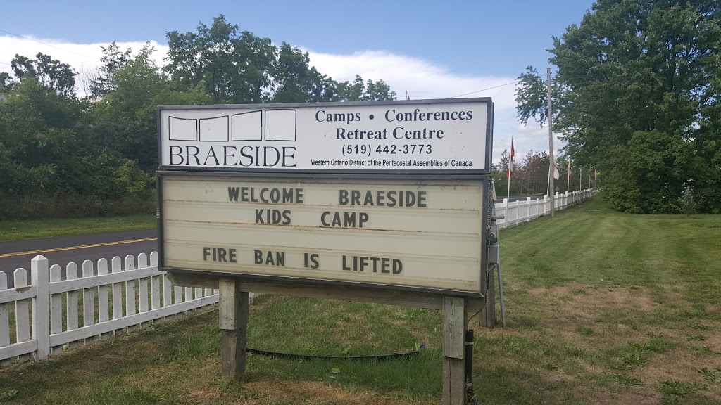 Braeside Camp | 110 E River Rd, Paris, ON N3L 3E1, Canada | Phone: (519) 442-3773