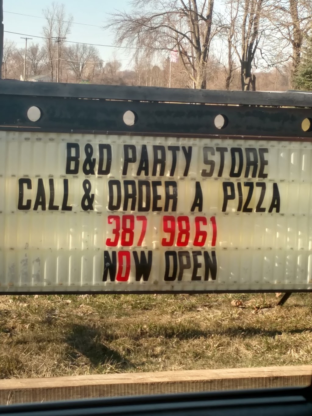 B And D Party Store | 7406 Brockway Rd, Melvin, MI 48454, USA | Phone: (810) 387-9861