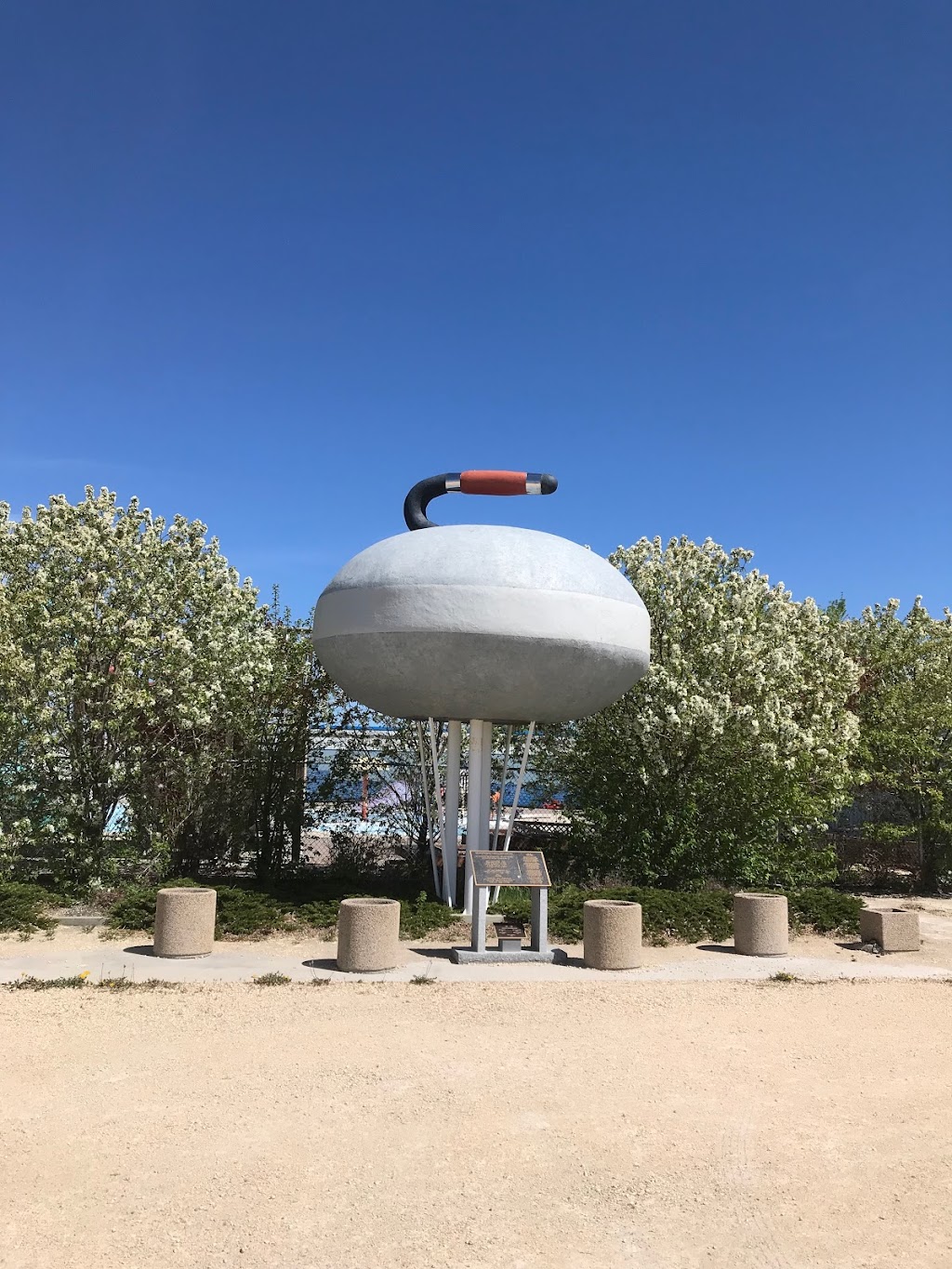 Worlds Largest Curling Rock | 417 Recreation Centre, Arborg, MB R0C 0A0, Canada | Phone: (204) 376-2647