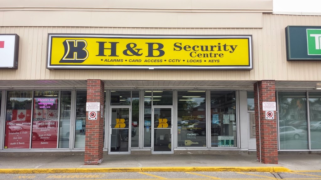 H & B Security Centre | 274 Highland Rd W, Kitchener, ON N2M 3C4, Canada | Phone: (519) 578-6268