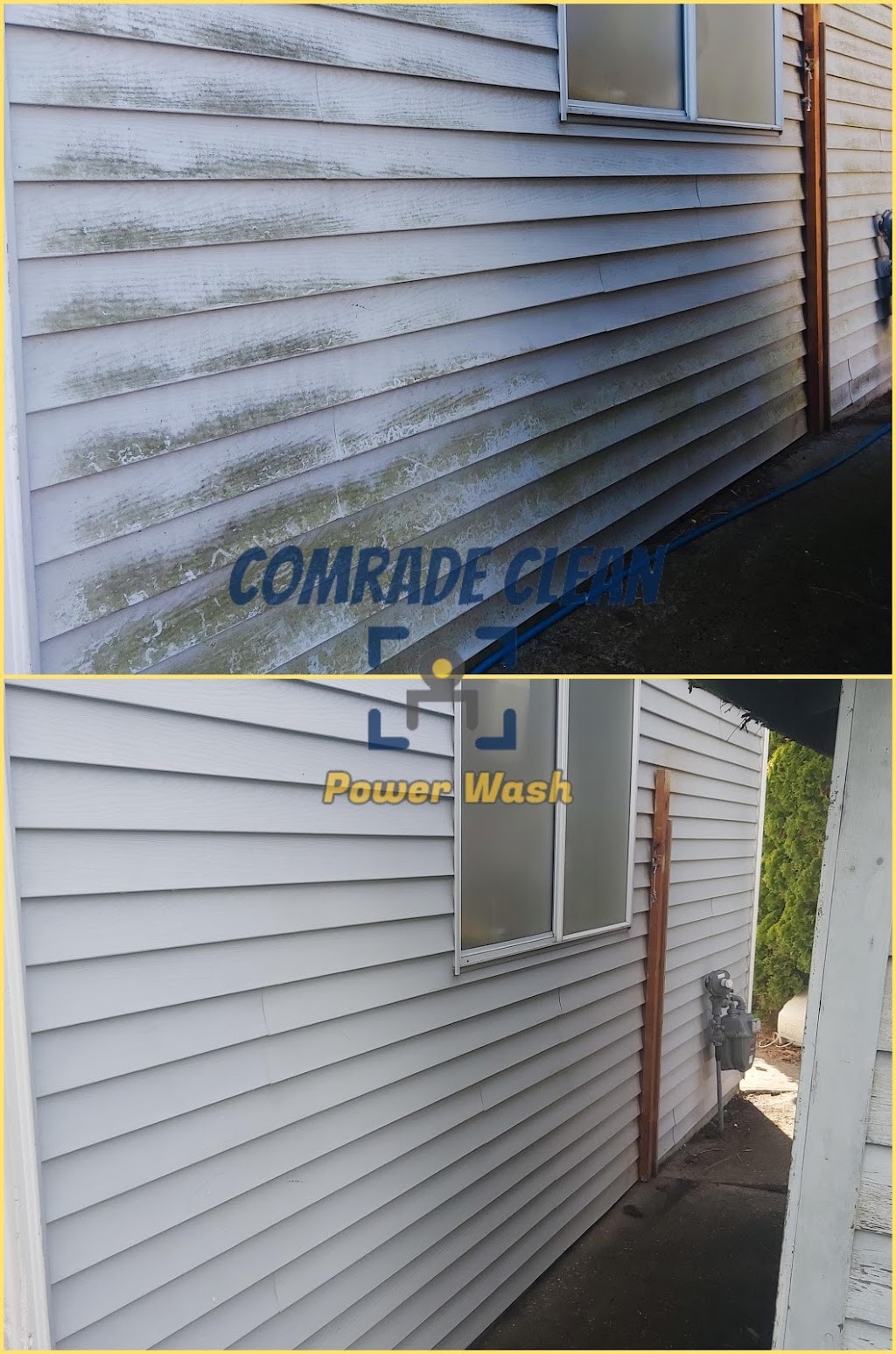 Comrade Clean Power Wash | 5331 168 St, Cloverdale, BC V3Z 1E2, Canada | Phone: (778) 700-0046