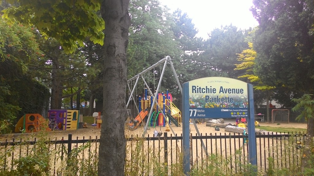 Ritchie Avenue Parkette | 77 Ritchie Ave, Toronto, ON M6R 2K1, Canada | Phone: (416) 338-4386