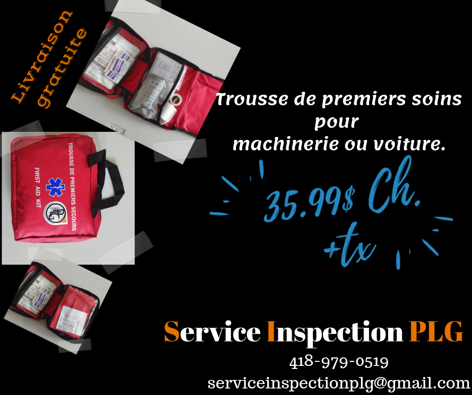 Service Inspection PLG (extincteur et trousse de premiers soins) | 200 Bd Wallberg, Dolbeau-Mistassini, QC G8L 6A5, Canada | Phone: (418) 637-6259