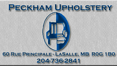 Peckham Upholstery | 60 rue Principale, La Salle, MB R0G 1B0, Canada | Phone: (204) 736-2841