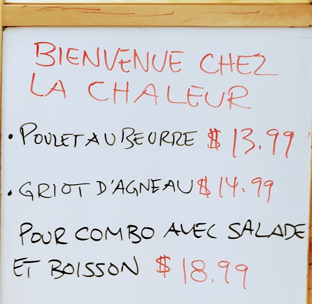 Restaurant La Chaleur - Halal Fusion | 4230 Boul Saint-Jean suite 108, Montréal, QC H9H 3X4, Canada | Phone: (514) 624-5551