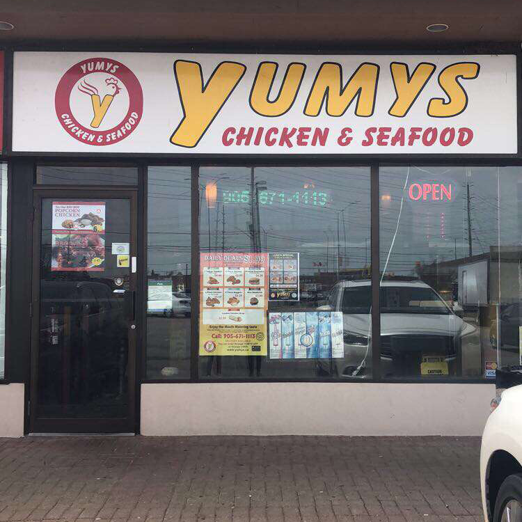 Yumys Chicken and Seafood | 3417 Derry Rd E, Mississauga, ON L4T 1A8, Canada | Phone: (905) 671-1113