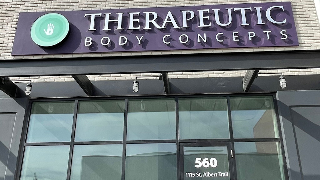 Therapeutic Body Concepts | 1115 St Albert Trail #560, St. Albert, AB T8N 7X6, Canada | Phone: (780) 456-1868