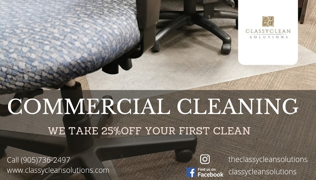 Classy Clean Solutions | 7 Juneberry Rd, Thorold, ON L2V 0B2, Canada | Phone: (905) 736-2497