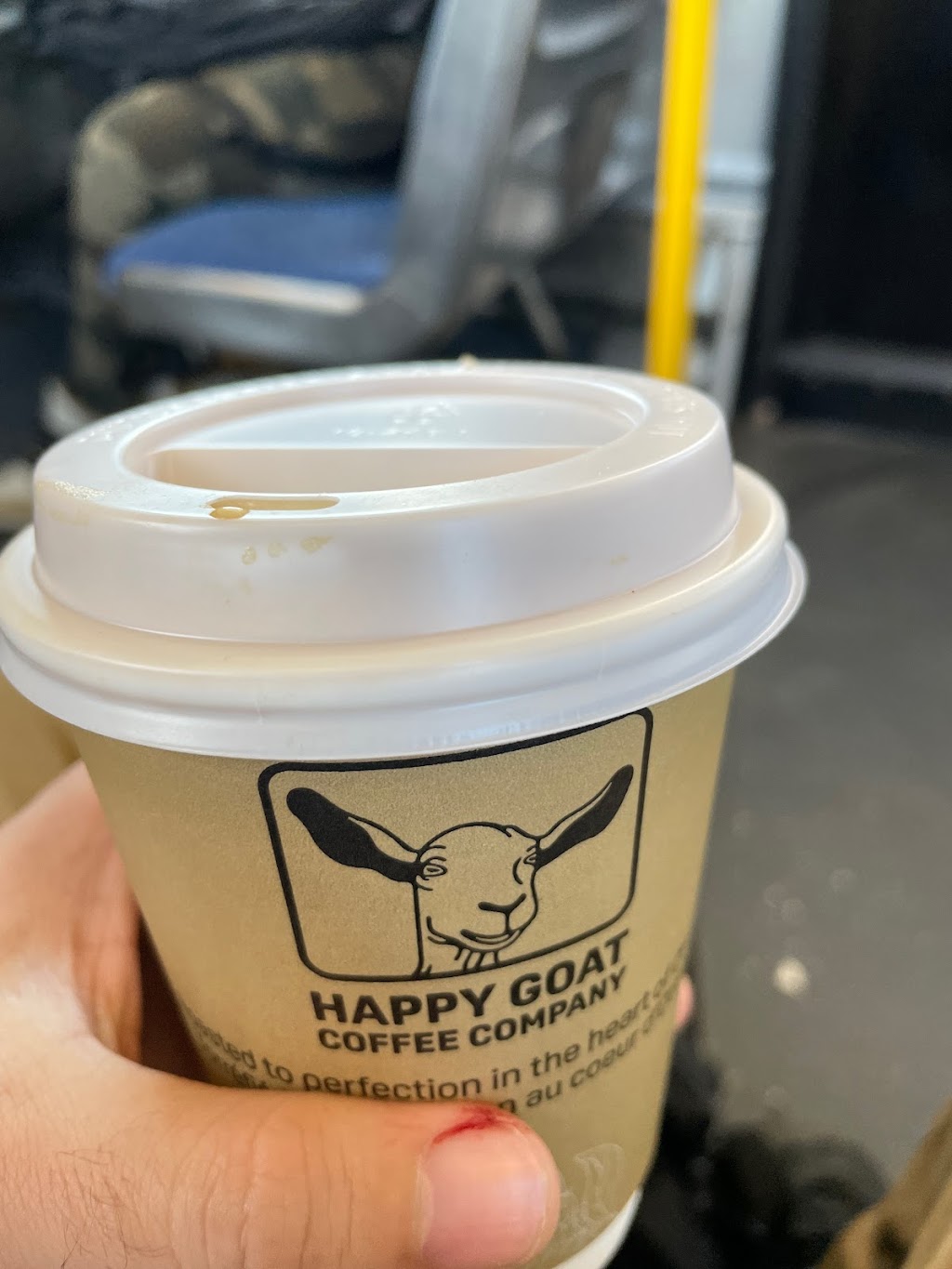 Happy Goat Coffee Co. (LRT-Blair) | 1200 Blair Rd, Gloucester, ON K1J 1K8, Canada | Phone: (613) 792-1309