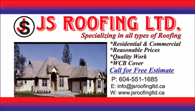 JS Roofing Ltd | 12956 67 Ave, Surrey, BC V3S 8M6, Canada | Phone: (604) 551-1685