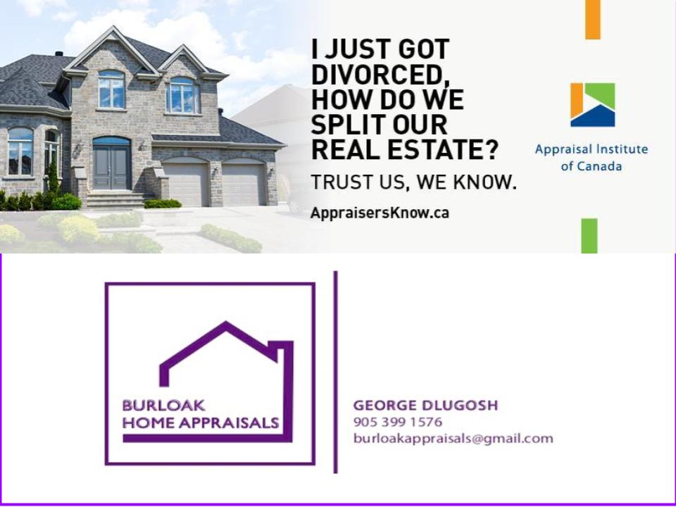 Burloak Appraisals | 2422 Bridge Rd, Oakville, ON L6L 2G6, Canada | Phone: (905) 399-1576