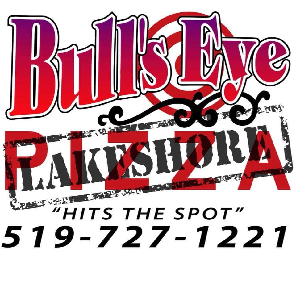 Bulls Eye Pizza Lakeshore | 1205 Essex County Rd 22, Emeryville, ON N0R 1C0, Canada | Phone: (519) 727-1221