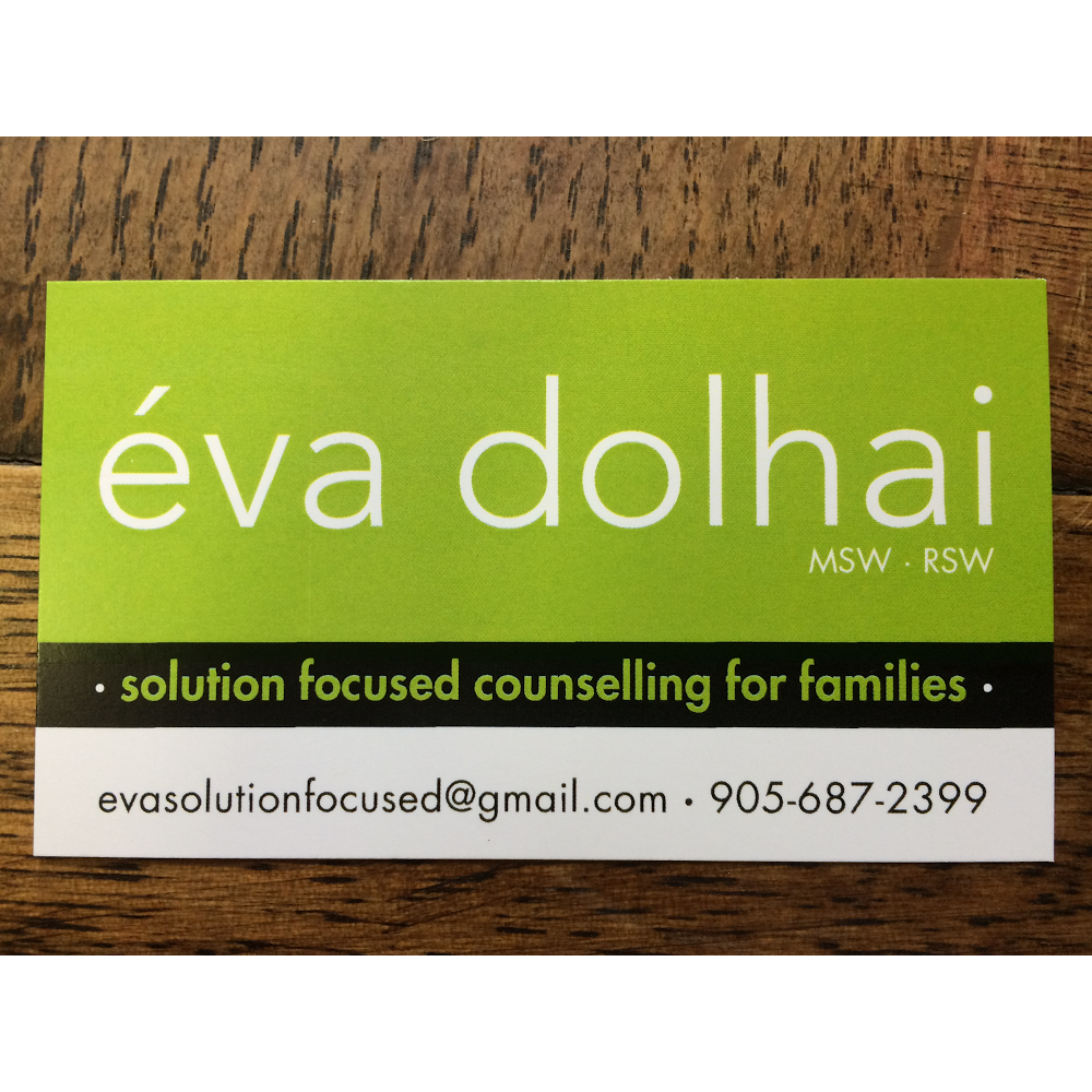 éva dolhai solution focused counselling for families | 4052 Mountainview Rd, Beamsville, ON L0R 1B2, Canada | Phone: (905) 687-2399