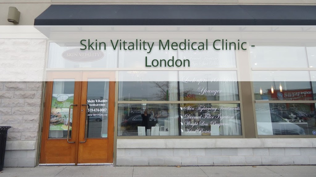 Skin Vitality Medical Clinic of London | 595 Fanshawe Park Rd W F, London, ON N6G 5B3, Canada | Phone: (519) 474-0007