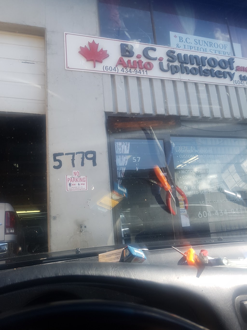 BC Sunroof & Auto Upholstery Ltd | 5779 Byrne Rd, Burnaby, BC V5J 3J1, Canada | Phone: (604) 434-9411