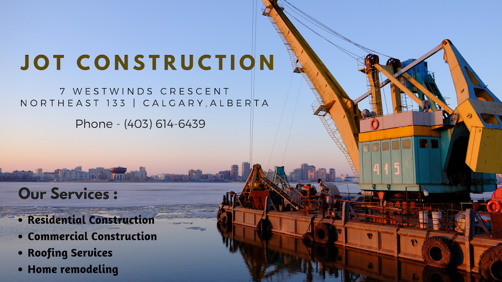 Jot Construction - Residential & Commercial Construction Company | 8222 Saddleridge Dr NE, Calgary, AB T3J 4K7, Canada | Phone: (403) 614-6439