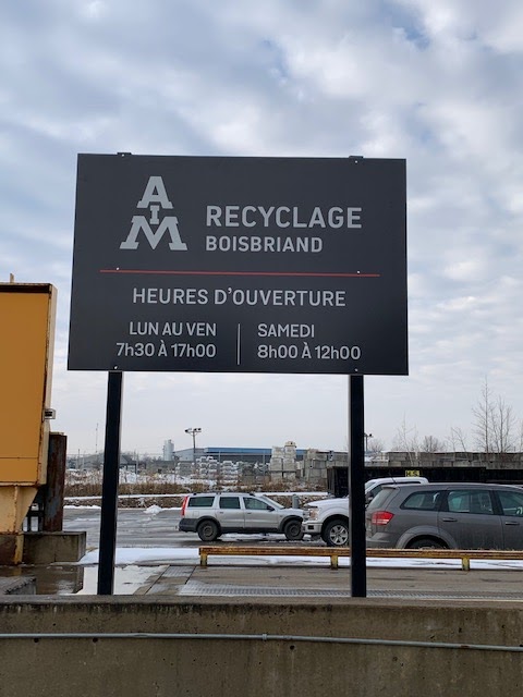 AIM Recyclage Boisbriand | 4180 Rue Marcel Lacasse, Boisbriand, QC J7H 1N3, Canada | Phone: (514) 397-8678