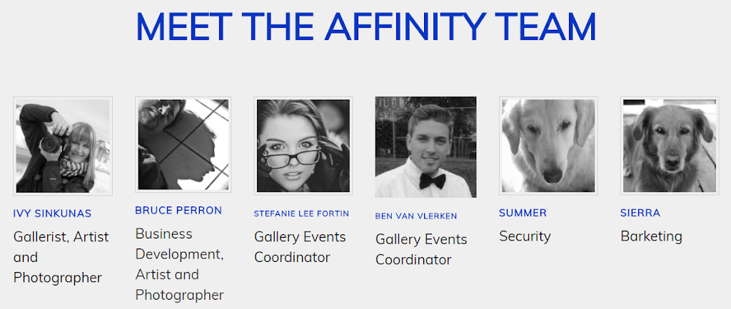 The Affinity Gallery | 301 Leeds and Grenville County Rd 23, Merrickville, ON K0G 1N0, Canada | Phone: (613) 408-2809