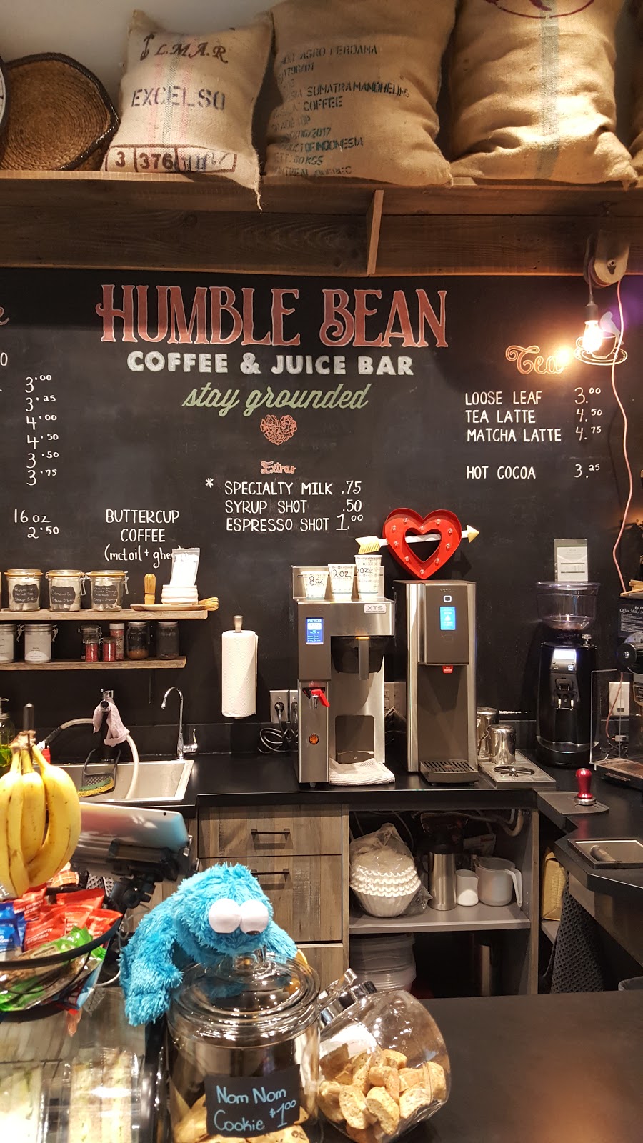 Humble Bean Coffee And Juice Bar | 3410 Mainway, Burlington, ON L7M 1A8, Canada
