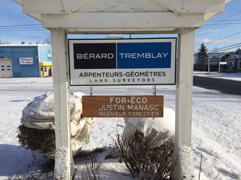 Bérard Tremblay Inc. arpenteurs-géomètres | 560 Chemin Knowlton, Knowlton, QC J0E 1V0, Canada | Phone: (450) 243-5865