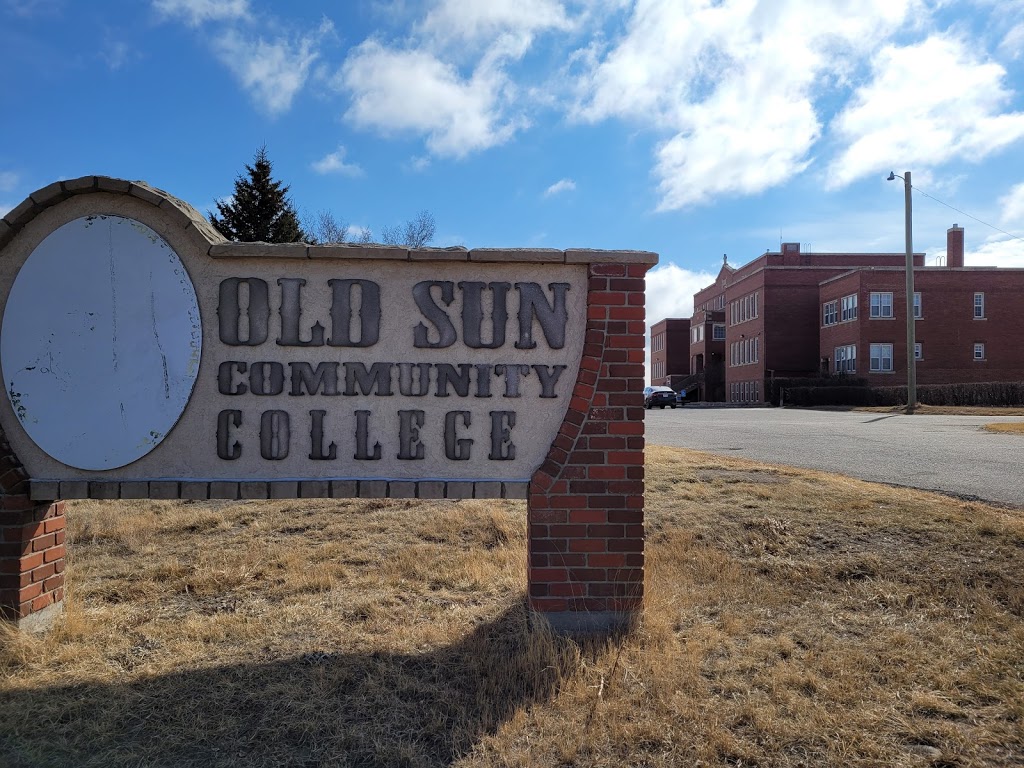 Old Sun Community College | Siksika 146, AB T0J 3W0, Canada | Phone: (403) 734-3862