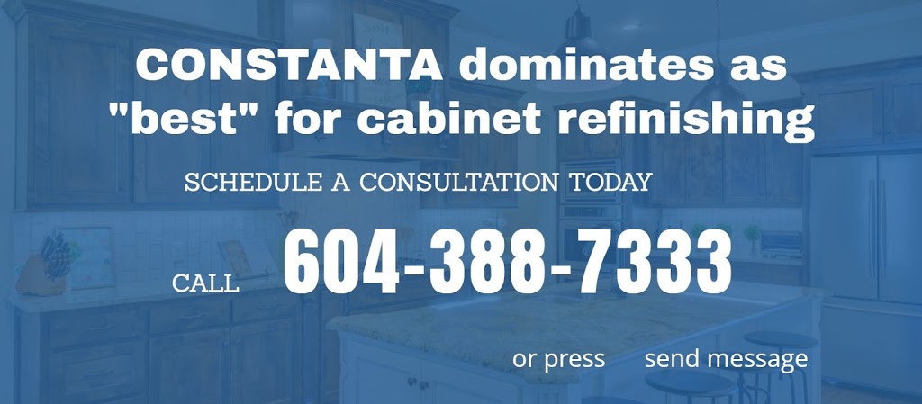 Cabinet Refinishing by Constanta | 8918 Shaughnessy St, Vancouver, BC V6Y 4K6, Canada | Phone: (604) 388-7333