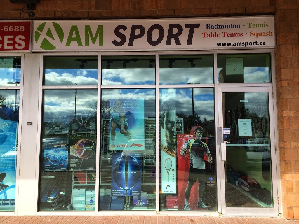 AM SPORT|Badminton · Squash · Tennis Equipment Pro Shop | 1675 The Chase #36, Mississauga, ON L5M 5Y7, Canada | Phone: (905) 569-2578