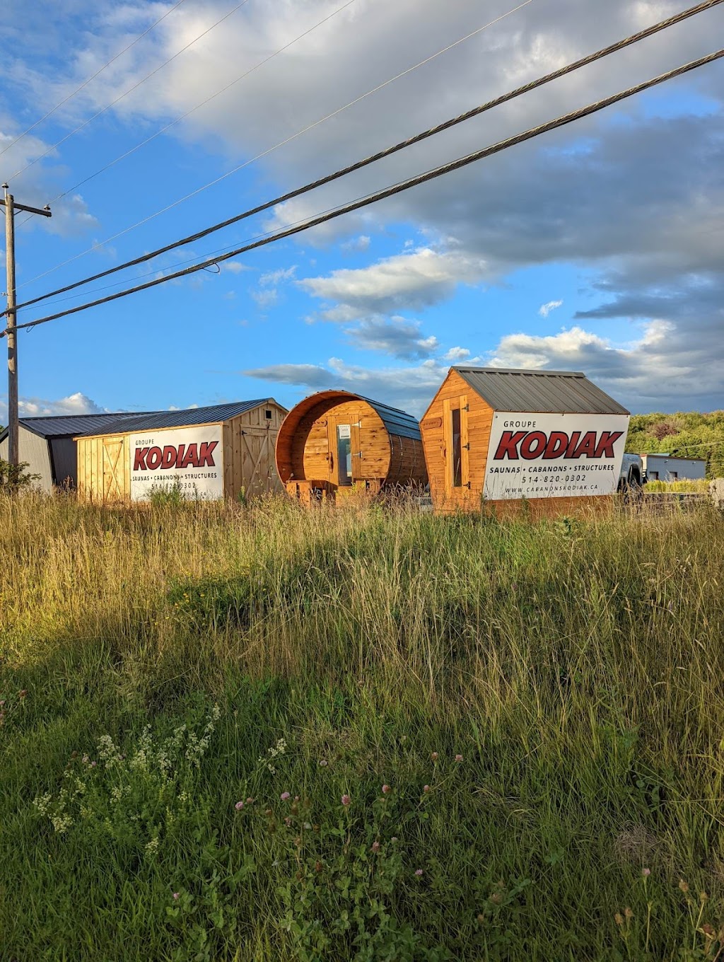 Les Cabanons Kodiak | 110 QC-139, Saint-Alphonse-de-Granby, QC J0E 2A0, Canada | Phone: (514) 820-0302