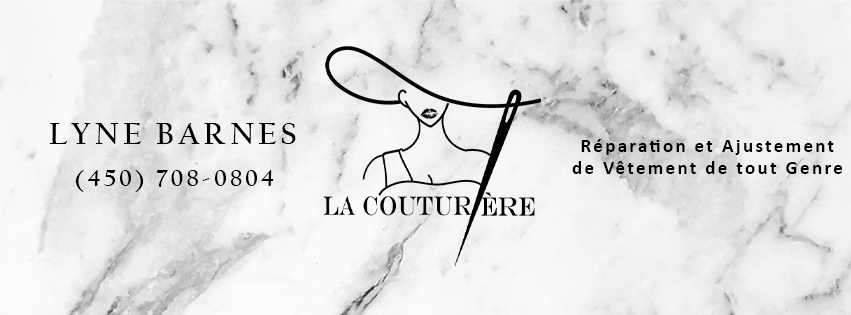 La Couturière Lyne Barnes | 1120 Rue Le Boutillier, Marieville, QC J3M 1G6, Canada | Phone: (450) 708-0804