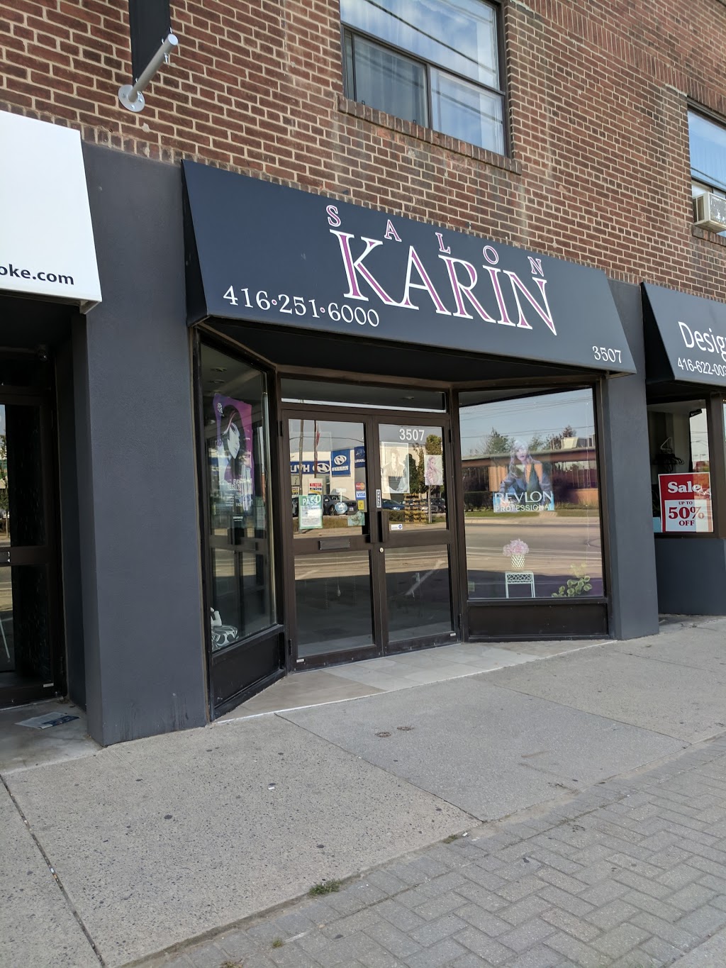 Salon Karin Inc | 3507 Lake Shore Blvd W, Etobicoke, ON M8W 1N6, Canada | Phone: (416) 251-6000