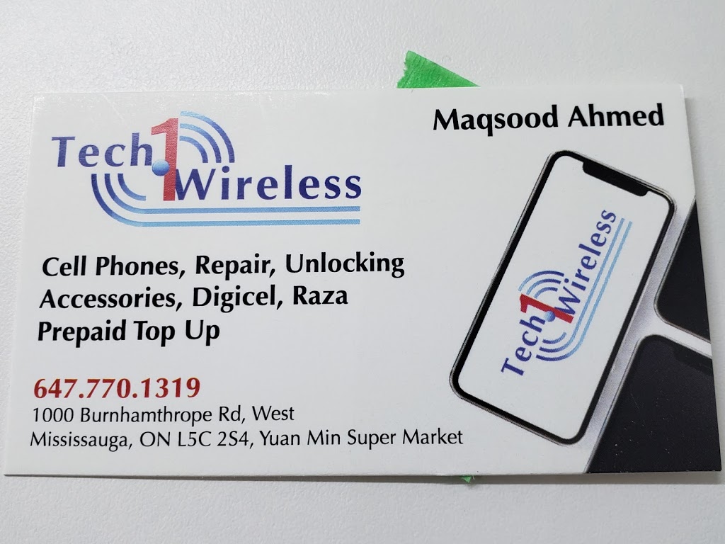 tech1 wireless | 1000 Burnhamthorpe Rd W, Mississauga, ON L5C 2S4, Canada | Phone: (647) 770-1319