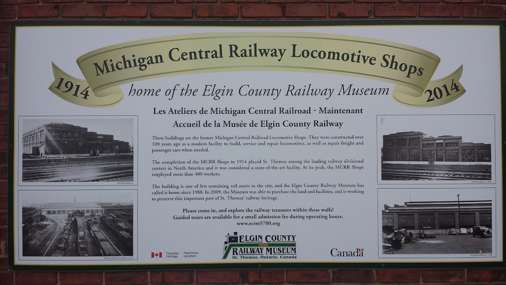 Elgin County Railway Museum | 225 Wellington St, St Thomas, ON N5R 2S6, Canada | Phone: (519) 637-6284