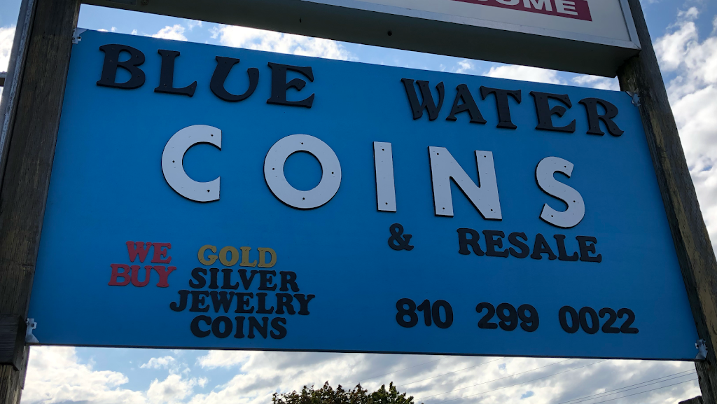 Blue Water Coins & Resale | 1323 Gratiot Blvd, Marysville, MI 48040, USA | Phone: (810) 299-0022