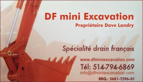 Mini-excavation DF | 13360 Rue de lAutan, Mirabel, QC J7J 1S2, Canada | Phone: (514) 794-6869