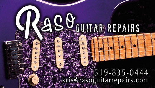 Raso Guitar Repairs | 112 Hadati Rd, Guelph, ON N1E 6H3, Canada | Phone: (519) 835-0444