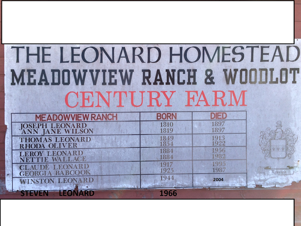 Meadowview Farm Leonard Homestead Since 1840 s | 4057 Boyce Rd, Harrowsmith, ON K0H 1V0, Canada | Phone: (613) 484-5037