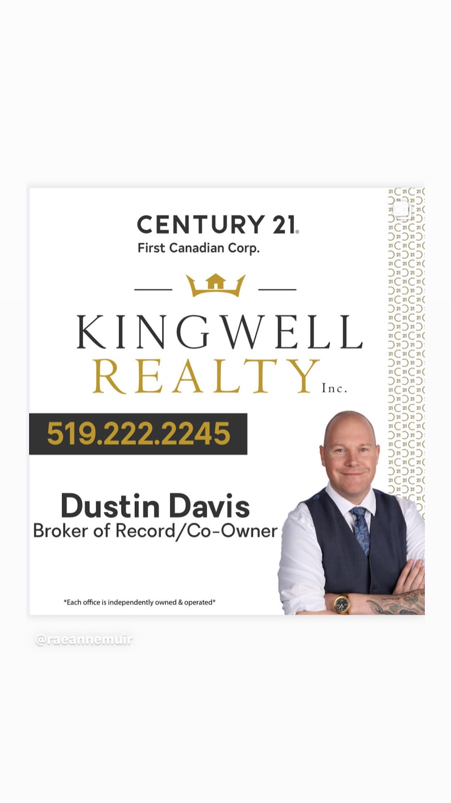 Dustin Davis Real Estate Broker/Mortgage Agent | 699 Speedvale Ave W, Guelph, ON N1K 1E6, Canada | Phone: (519) 222-2245