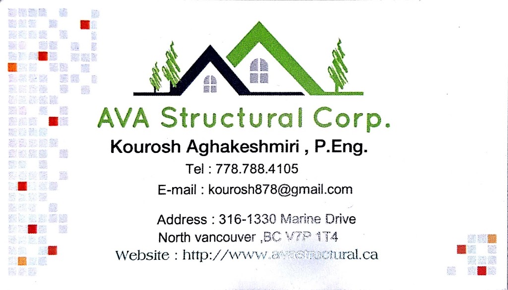 AVA Structural | 1883 Westover Rd, North Vancouver, BC V7J 1X7, Canada | Phone: (778) 788-4105