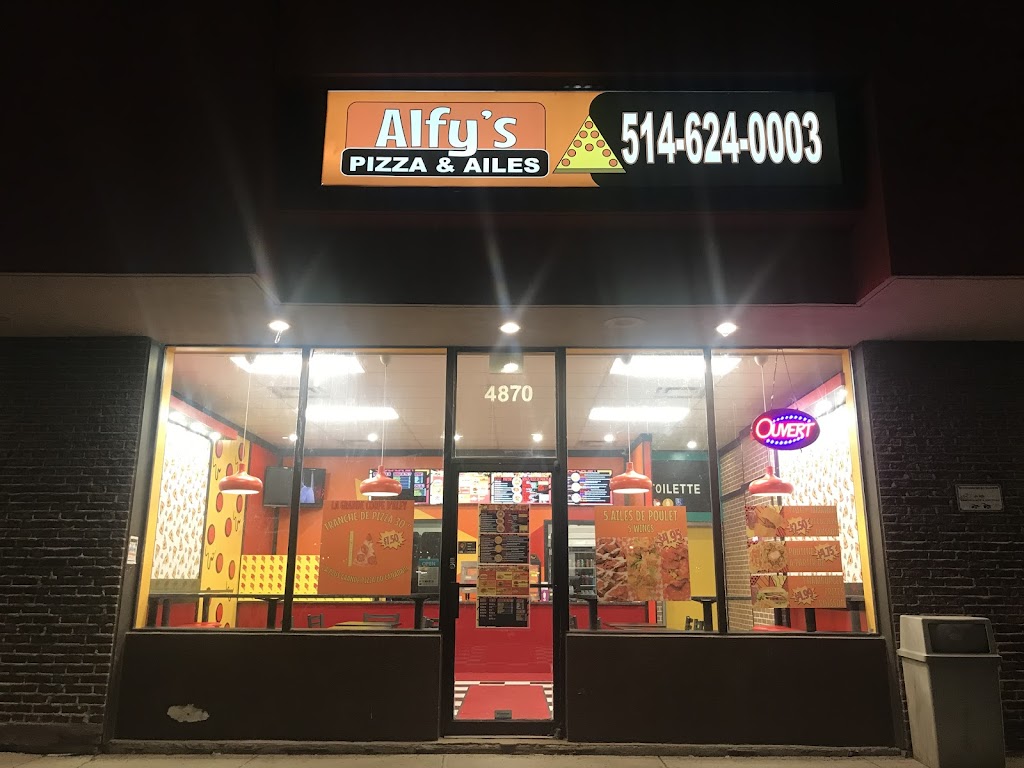 Alfys Pizza and Wings | 4870 Rue René-Émard, Pierrefonds, QC H9A 2Y1, Canada | Phone: (514) 624-0003