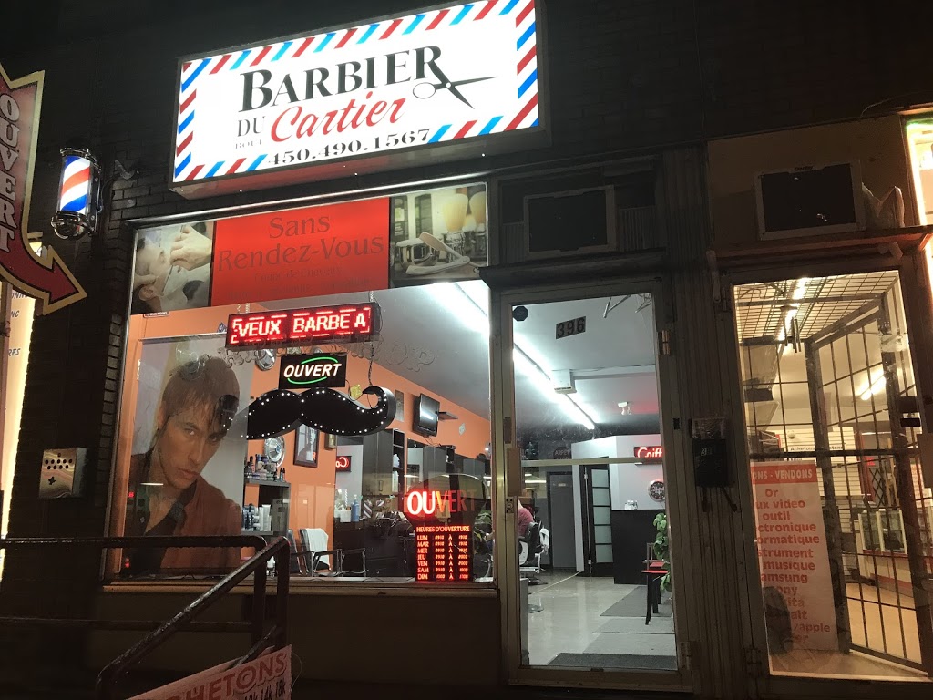 Barbier Cartier | 396 Boulevard Cartier O, Laval, QC H7N 2K7, Canada | Phone: (514) 222-8817