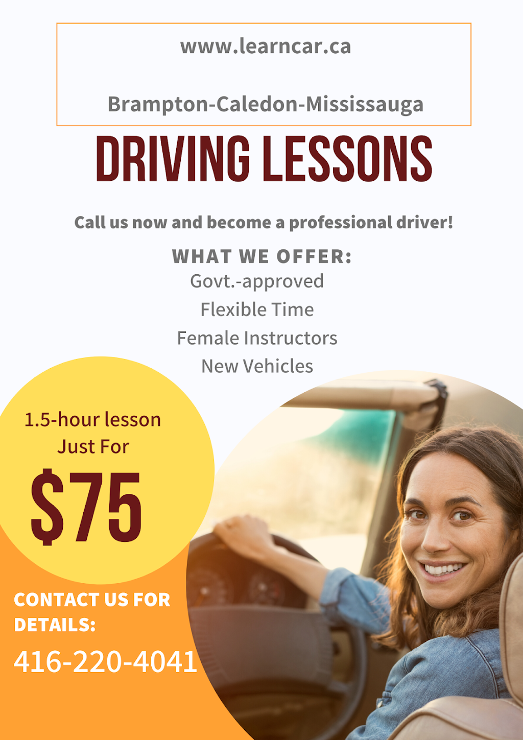 Learncar.ca | 32 Sarno Rd, Brampton, ON L6R 4A3, Canada | Phone: (416) 220-4041